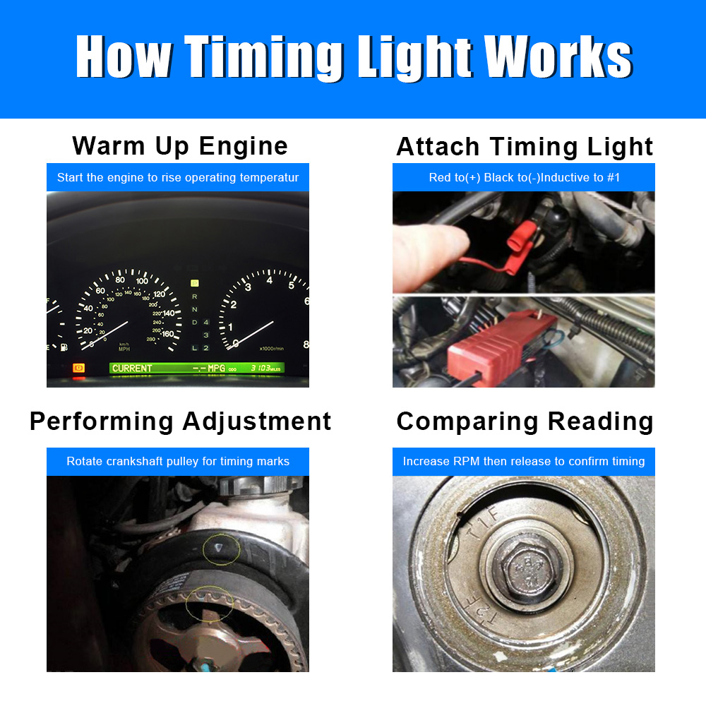 Tl-122 12V strumenti di tempor - Timing Light Gun recensione e prezzo