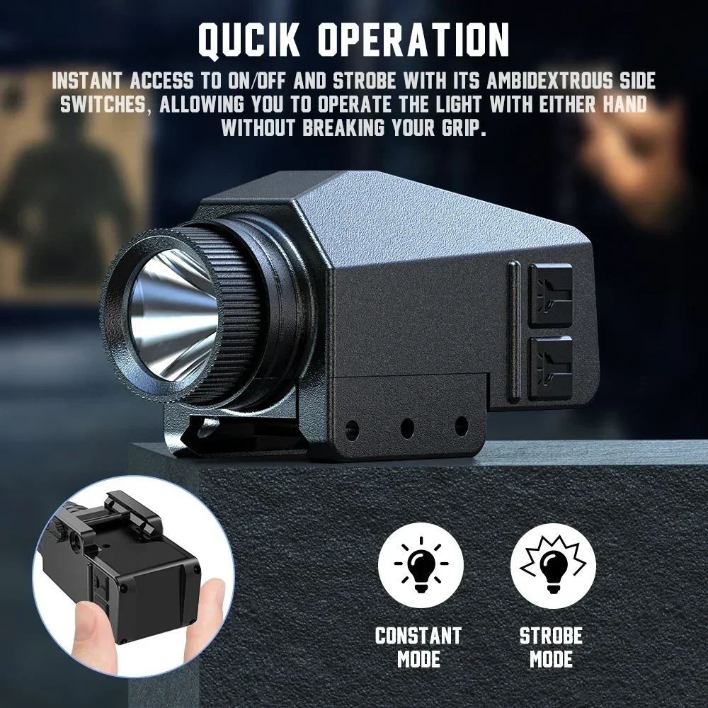 Torcia Tattica LED 1000LM con  - Timing Light Gun recensione e prezzo